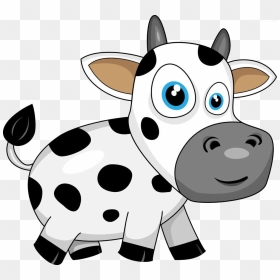 Clipart Royalty Free Cattle Illustration Cartoon Cow - Calf Cartoon Png, Transparent Png - indian cow png