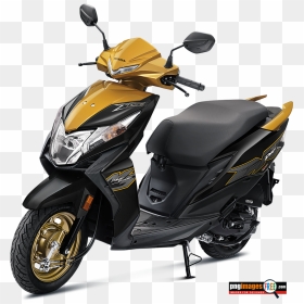 Honda Dio Scooty Png Deluxe Yellow - Honda Dio Bs6 2020, Transparent Png - hero bike png