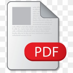 Pdf Document Icon - Pdf Icon, HD Png Download - pdf icon png