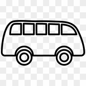 Bus Outline Pointing To Right Svg Png Icon Free Download - Png Outline Image Of Bus, Transparent Png - outline png