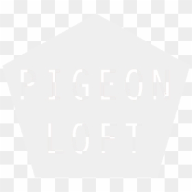 Pigeon Loft Creative Communications Logo Grey - Sign, HD Png Download - white pigeon png