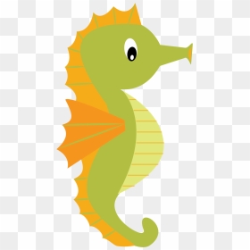 Seahorse Clip Art Illustration Portable Network Graphics - Cartoon Under The Sea Clipart, HD Png Download - seahorse png