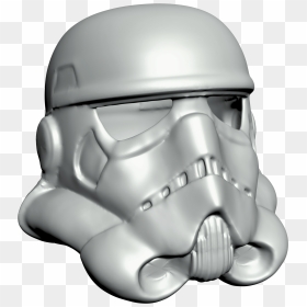 Stormtrooper Helmet 3d Object - Stormtrooper Helmet 3d Model, HD Png Download - stormtrooper helmet png
