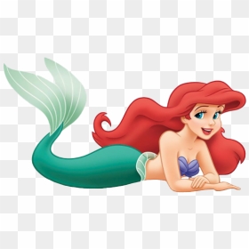 Ariel Png Free Images - Mermaid Birthday Invitation Blank, Transparent Png - ariel png