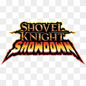 Shovel Knight Showdown Logo, HD Png Download - shovel knight png
