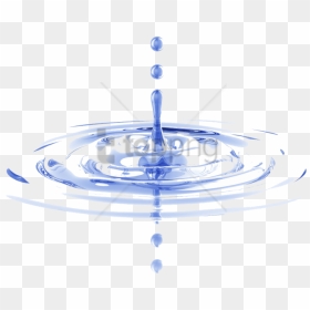 Free Png Water Ripple Effect Png Png Images Transparent - Water Drop Png Hd, Png Download - ripple png
