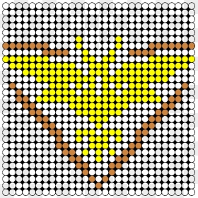 Team Instinct Perler Bead Pattern / Bead Sprite - Nintendo Switch Perler Bead Patterns, HD Png Download - team instinct png