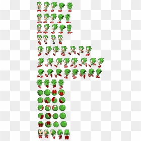 Transparent Tails Sprite Png - Sonic Exe Sprite Sheet, Png Download - sprite png
