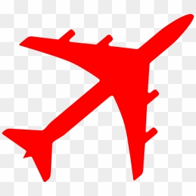 Graphics For Red Airplane Clip Art Graphics - Red Airplane Clip Art, HD Png Download - cliparts png