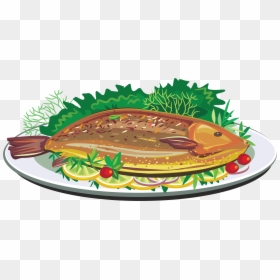 Fried Fish Clipart Png, Transparent Png - food vector png