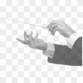 Orchestra Conductor Hands Png, Transparent Png - musically crown png