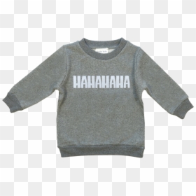 Long-sleeved T-shirt, HD Png Download - hahaha png