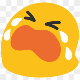 Crying Face Emoji Android, HD Png Download - check emoji png