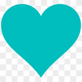 Turquoise Heart, HD Png Download - small heart png