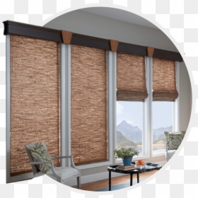 Cellular Shades With Cornice, HD Png Download - window blinds png