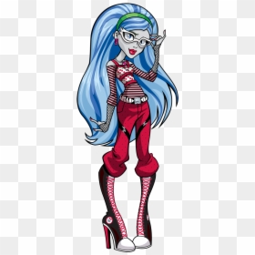 Monster High Characters Ghoulia, HD Png Download - monster high logo png