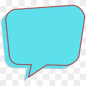 Colored Word Bubble Png, Transparent Png - speech balloon png