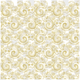 Gold Pattern Background Png, Transparent Png - gold swirl png