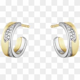 Earrings, HD Png Download - gold swirl png