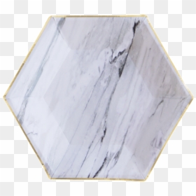 Hexagonal Marble Png, Transparent Png - white confetti png