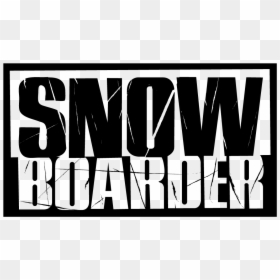 Snowboarder Magazine Logo, HD Png Download - pile of snow png