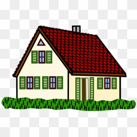 Houses Clipart, HD Png Download - house roof png