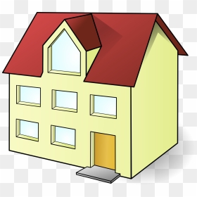 Non Living Things House, HD Png Download - house roof png