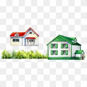 House Cartoon Png, Transparent Png - house roof png