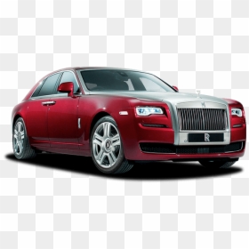 Rolls Royce Ghost 2017 Red, HD Png Download - rolls royce logo png