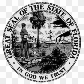 State Of Florida Seal Png, Transparent Png - florida state logo png
