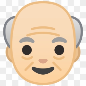 Old Man Emoji Png, Transparent Png - people icons png