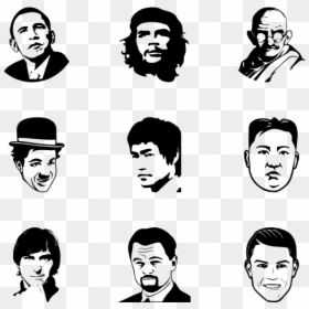 Famous Icons, HD Png Download - people icons png