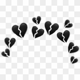 Broken Heart Crown Png, Transparent Png - hearts png tumblr