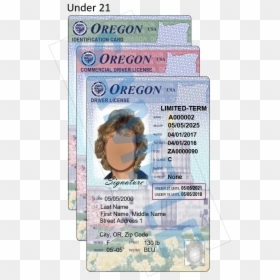 New Oregon Drivers License, HD Png Download - id card png