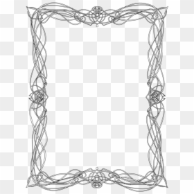 Portable Network Graphics, HD Png Download - filigree line png
