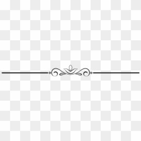 Line Art, HD Png Download - filigree line png