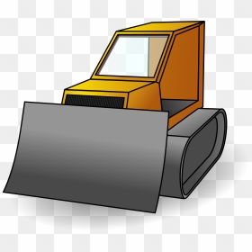 Bulldozer Clip Art, HD Png Download - bulldozer png