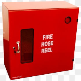 Wall Mounted Fire Hose Reel Cabinet, HD Png Download - hose png