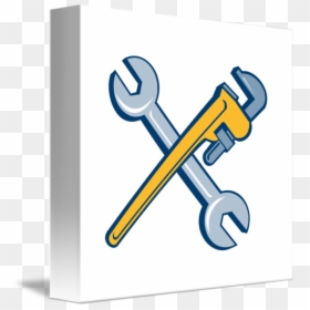 Monkey Wrench Cartoon, HD Png Download - monkey wrench png