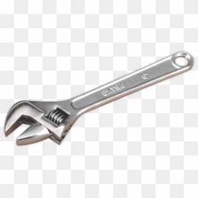 Adjustable Wrench Kunci Inggris Hitam, HD Png Download - monkey wrench png