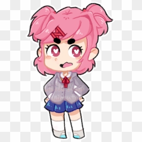 Random Natsuki Chibi - Chibi Natsuki, HD Png Download - natsuki png