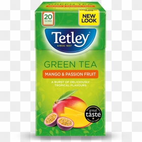 Mango & Passionfruit - Tetley Blueberry And Raspberry, HD Png Download - green mango png