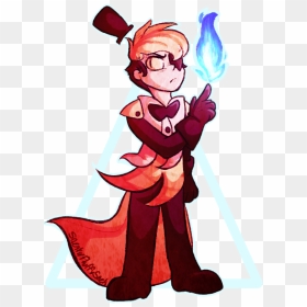 Human Bill Cipher Clipart , Png Download - Gravity Falls Bill Cipher Human Art, Transparent Png - bill cipher png