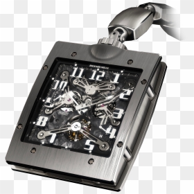 Reloj De Bolsillo Richard Mille, HD Png Download - pocket watch png