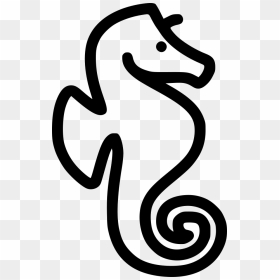 Seahorse - Vector Seahorse Icon Png, Transparent Png - seahorse png