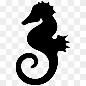 Seahorse Blue Zazzle Clip Art - Seahorse Artwork Black And White, HD Png Download - seahorse png