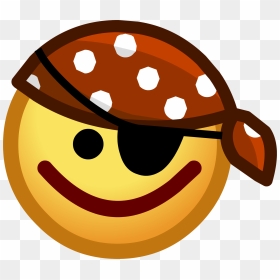 Club Penguin Wiki - Club Penguin Pirate Emote, HD Png Download - smiling emoji png