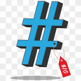 A Hashtag Clip Arts - Hashtag Clipart Png, Transparent Png - hashtag png
