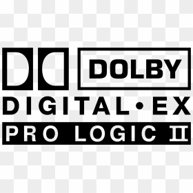 Dolby Digital Ex Pro Logic Ii Logo Png Transparent - Dolby Digital, Png Download - logic png