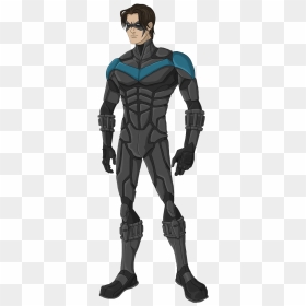 Nightwing Png Hd - Cool Superhero Suit Design, Transparent Png - nightwing png